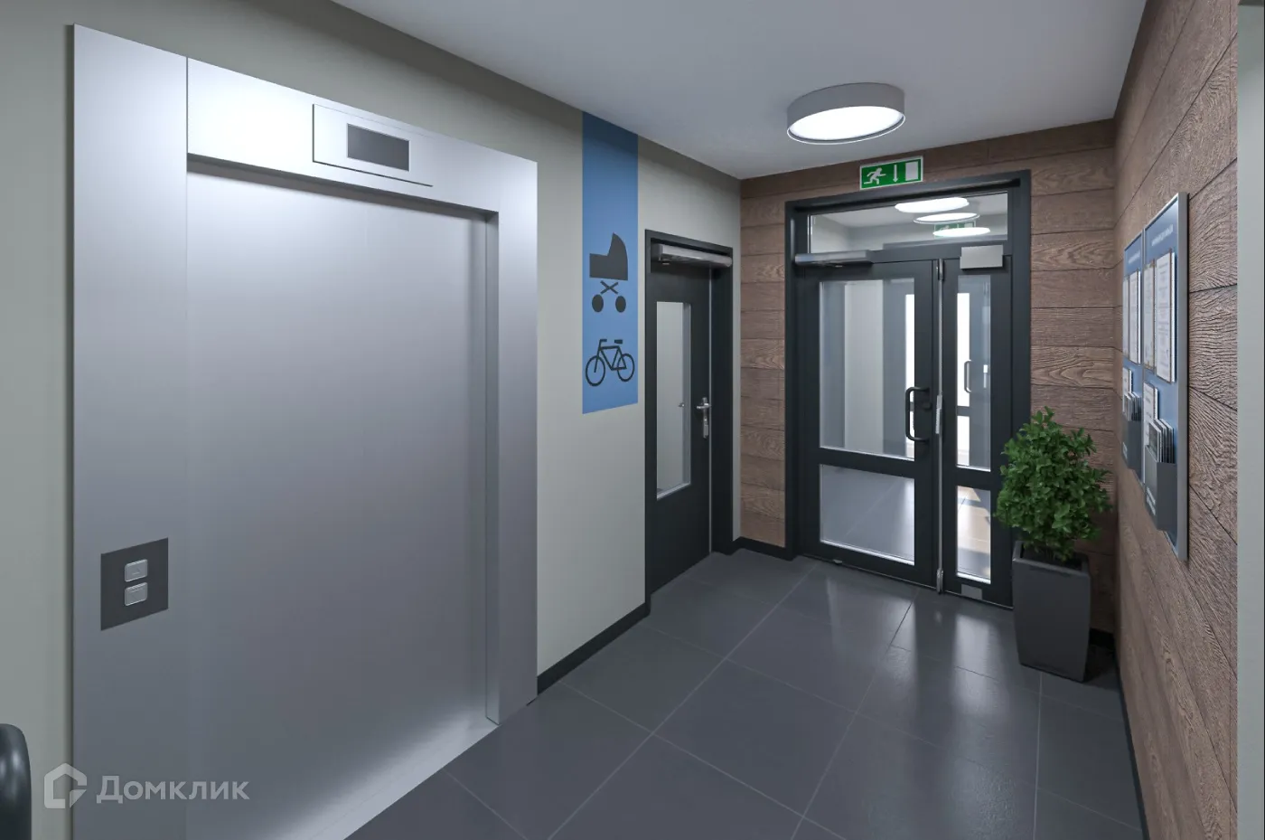 Планировка 1-комнатной квартиры 36 м² в ЖК ЖК Огоньки, г. Всеволожск — фото 6