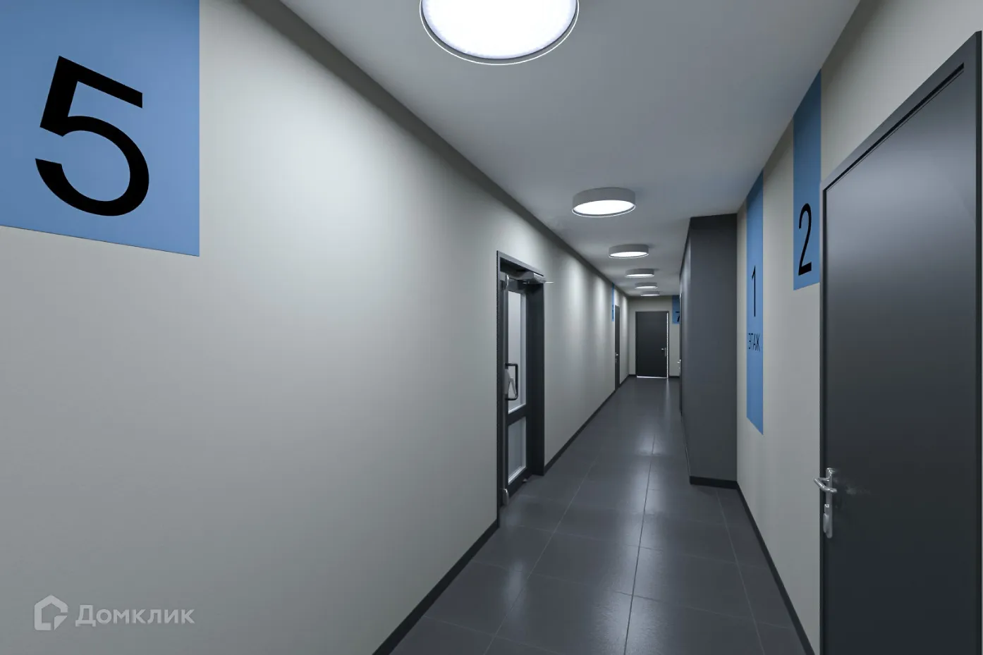 Планировка 1-комнатной квартиры 36 м² в ЖК ЖК Огоньки, г. Всеволожск — фото 7