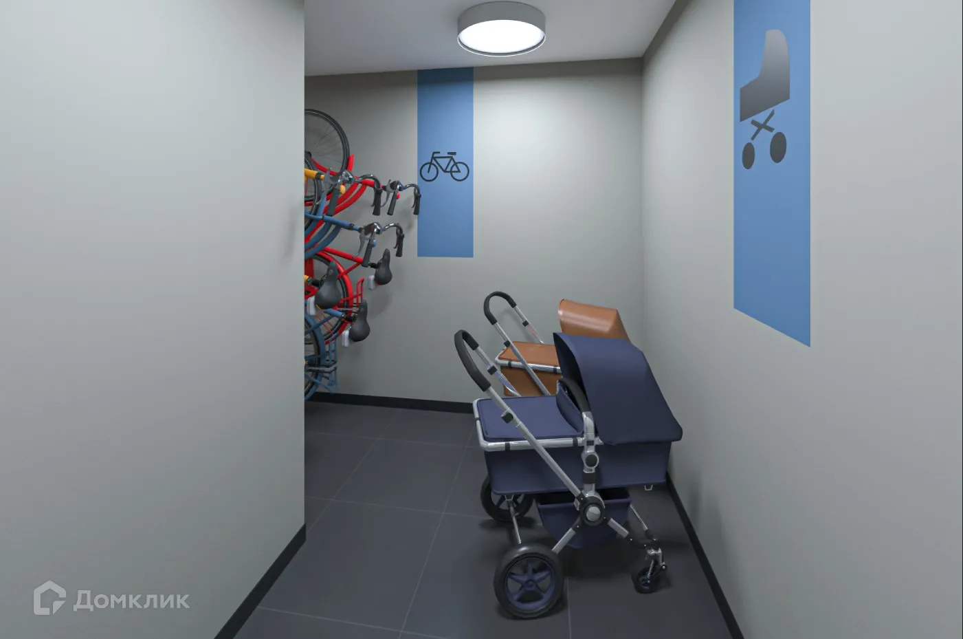 Планировка 1-комнатной квартиры 36 м² в ЖК ЖК Огоньки, г. Всеволожск — фото 9