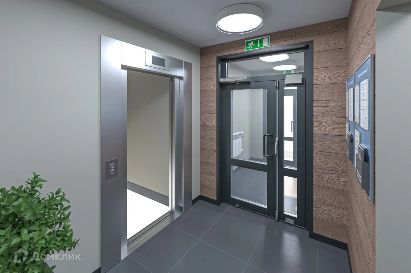 Планировка 1-комнатной квартиры 36 м² в ЖК ЖК Огоньки, г. Всеволожск — фото 10