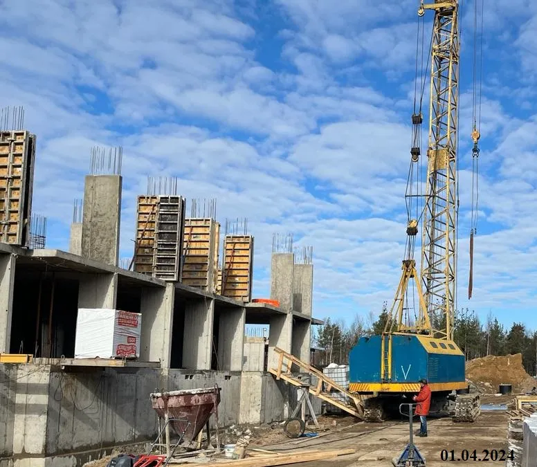 ЖК Огоньки ход строительства