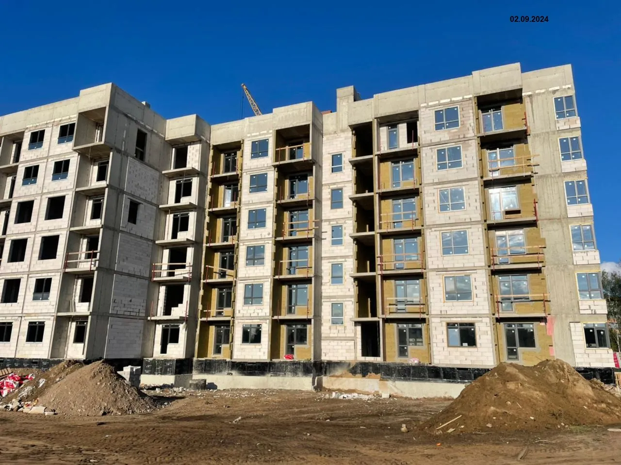 ЖК Огоньки ход строительства