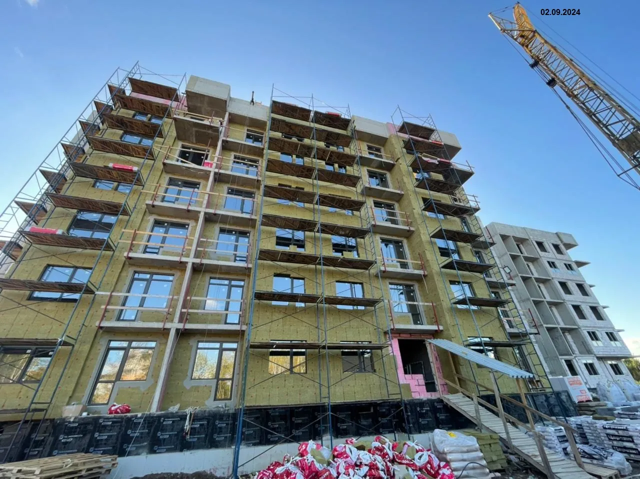 ЖК Огоньки ход строительства