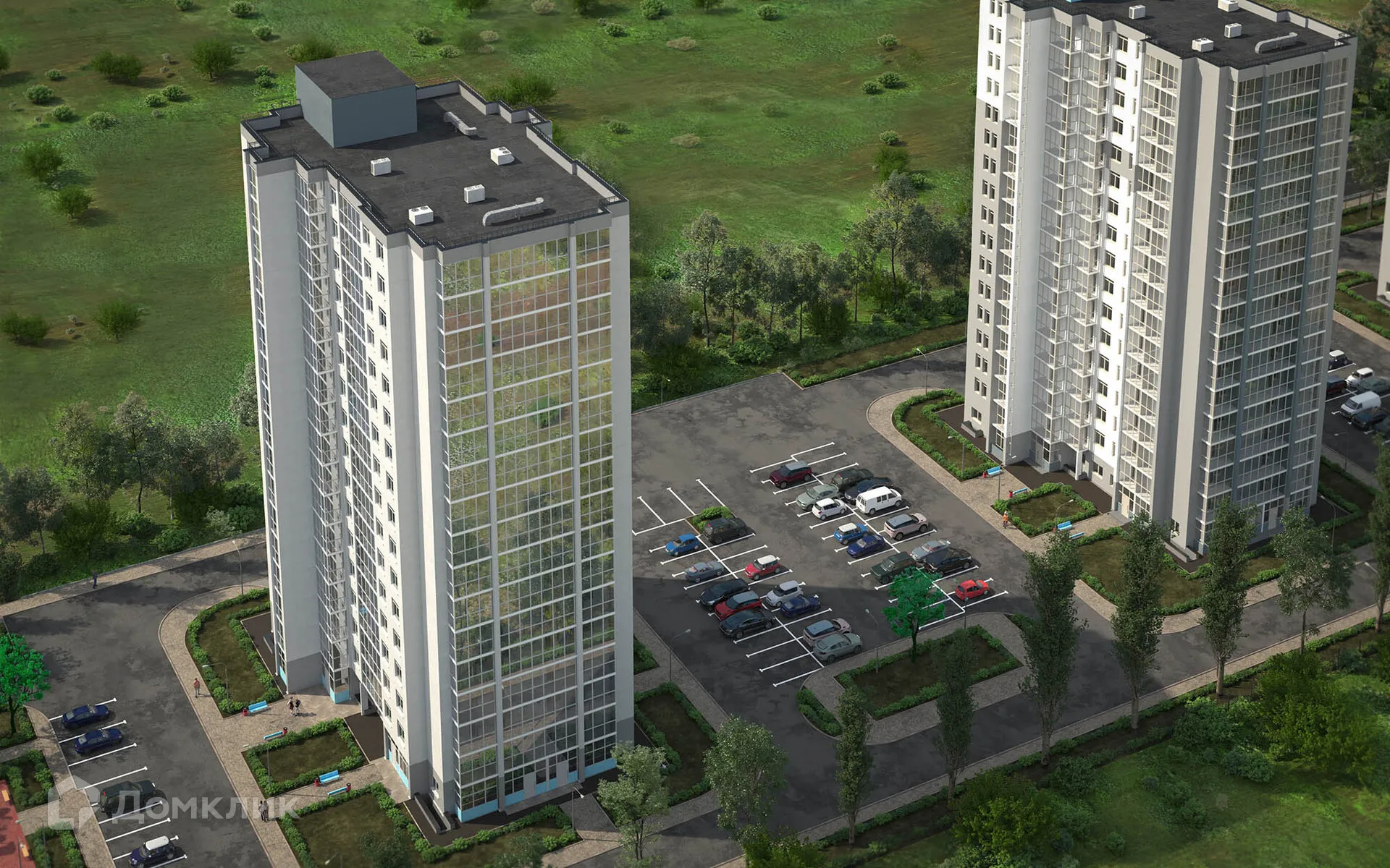 Планировка 4-комнатной квартиры 101.7 м² в ЖК ЖК "Атмосфера", г. Волжский — фото 9