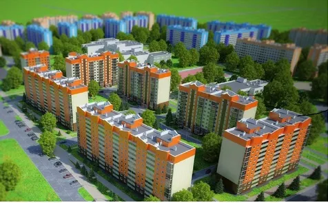 Планировка 2-комнатной квартиры 58.67 м² в ЖК ЖК  "Солнечный", г. Волжский — фото 4