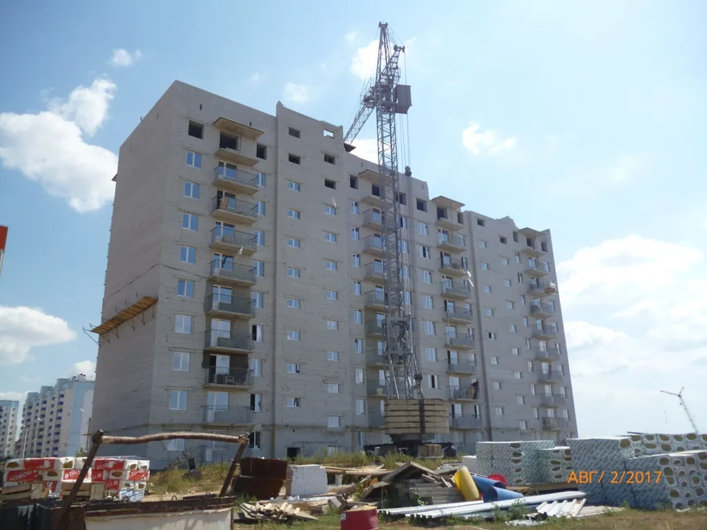 ЖК  "Солнечный" ход строительства