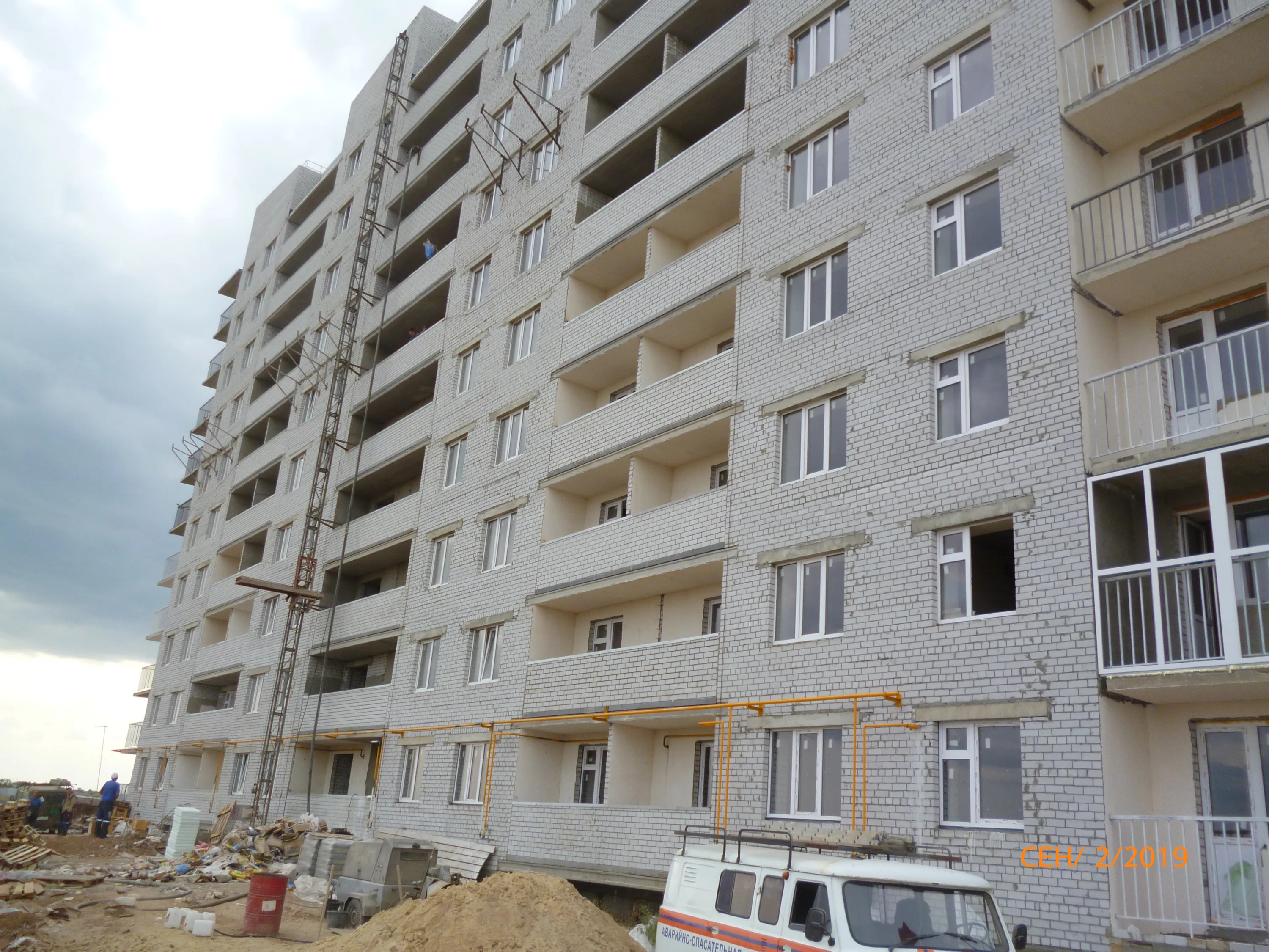 ЖК  "Солнечный" ход строительства