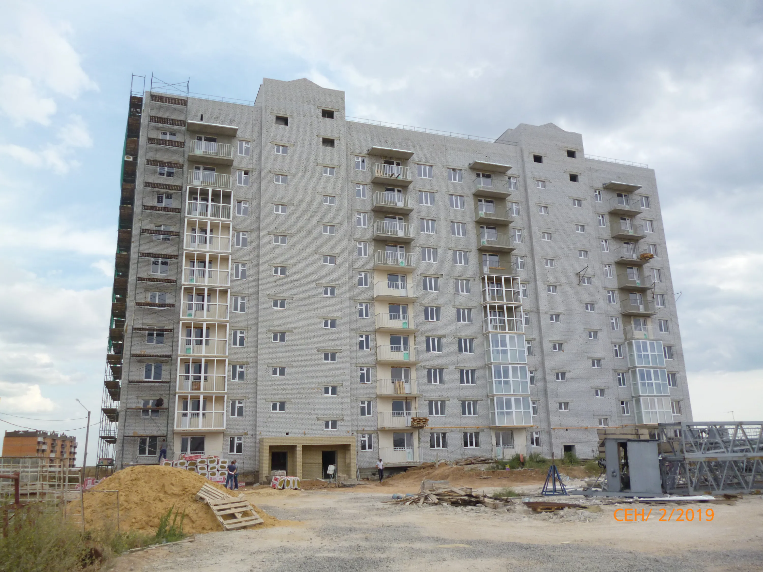 ЖК  "Солнечный" ход строительства