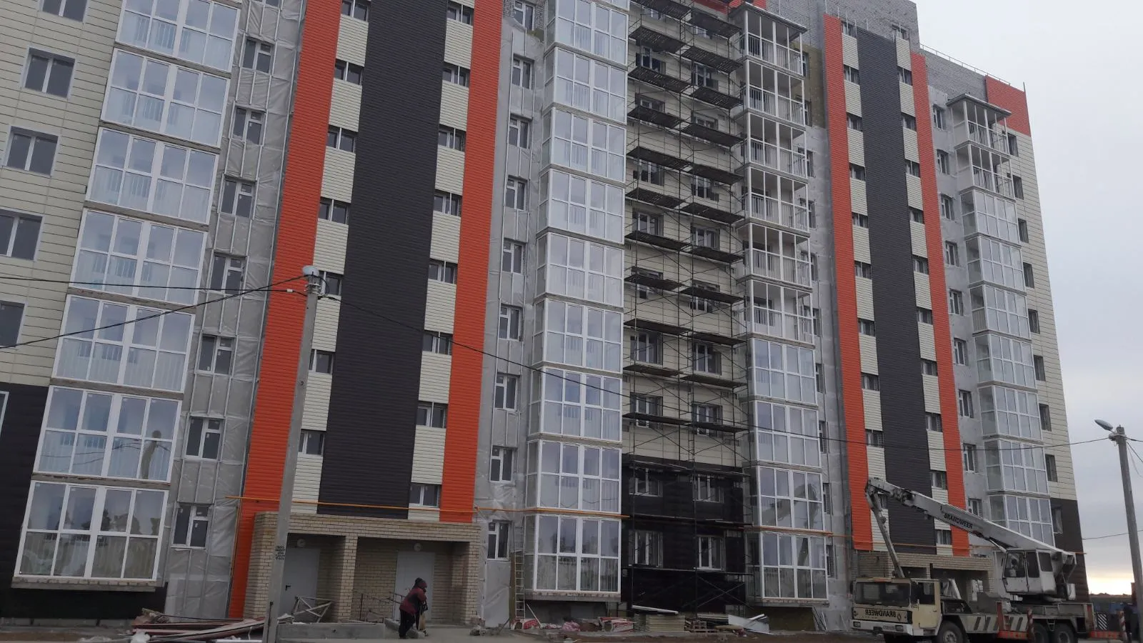 ЖК  "Солнечный" ход строительства