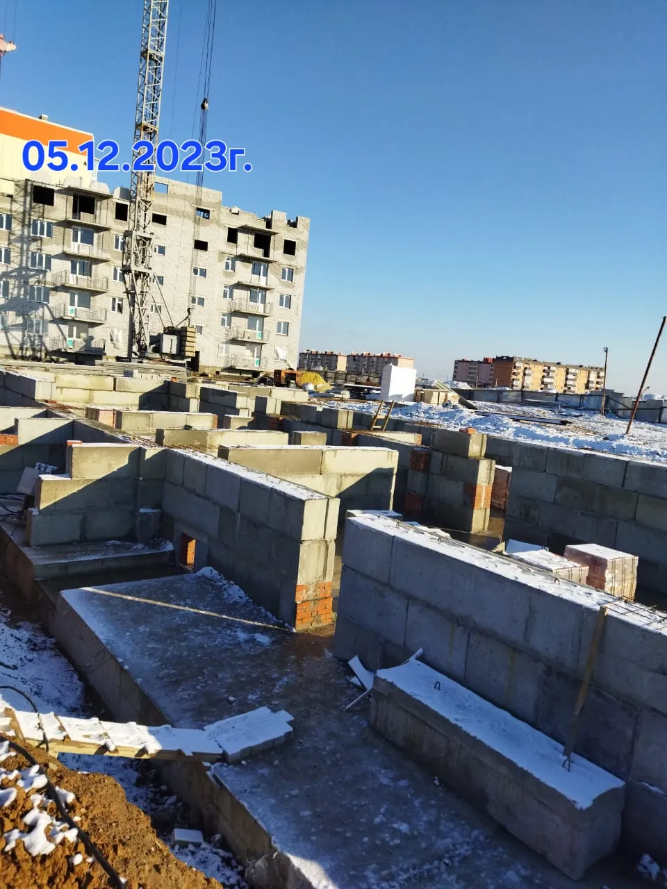 ЖК  "Солнечный" ход строительства