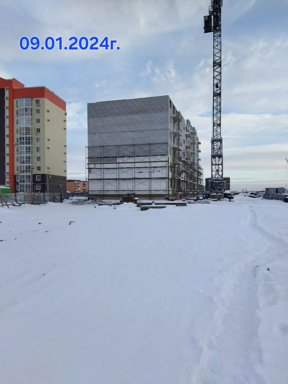 ЖК  "Солнечный" ход строительства