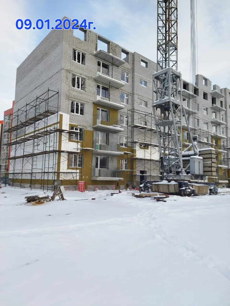 ЖК  "Солнечный" ход строительства