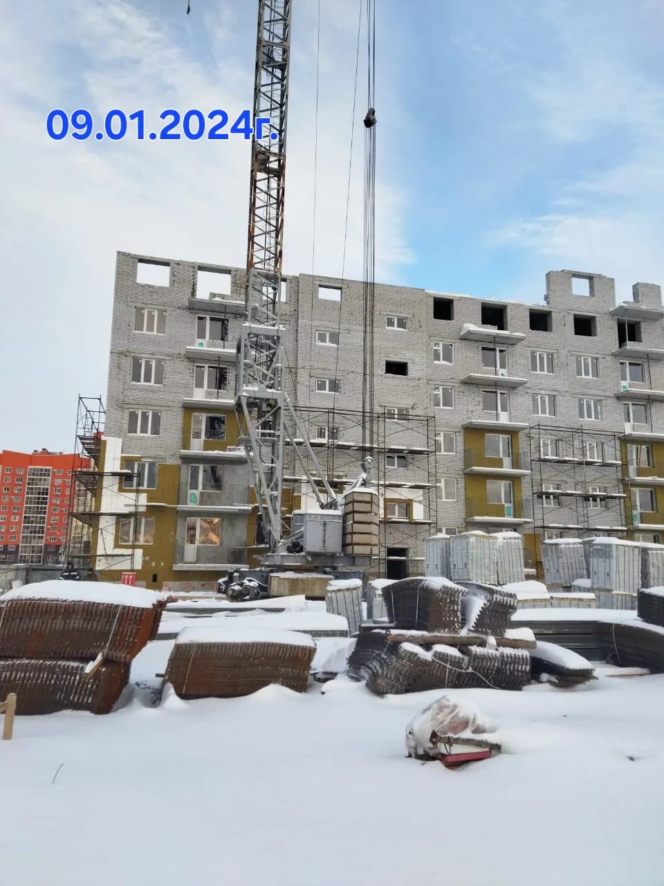 ЖК  "Солнечный" ход строительства