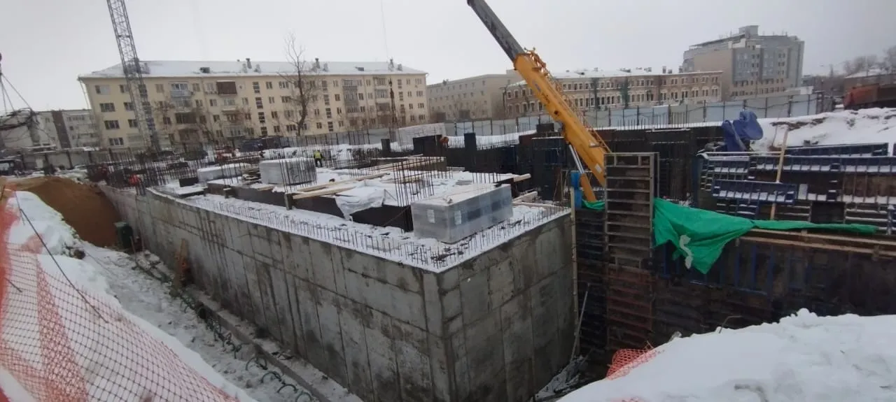 ЖК Резиденция МОН на Чернышевского ход строительства