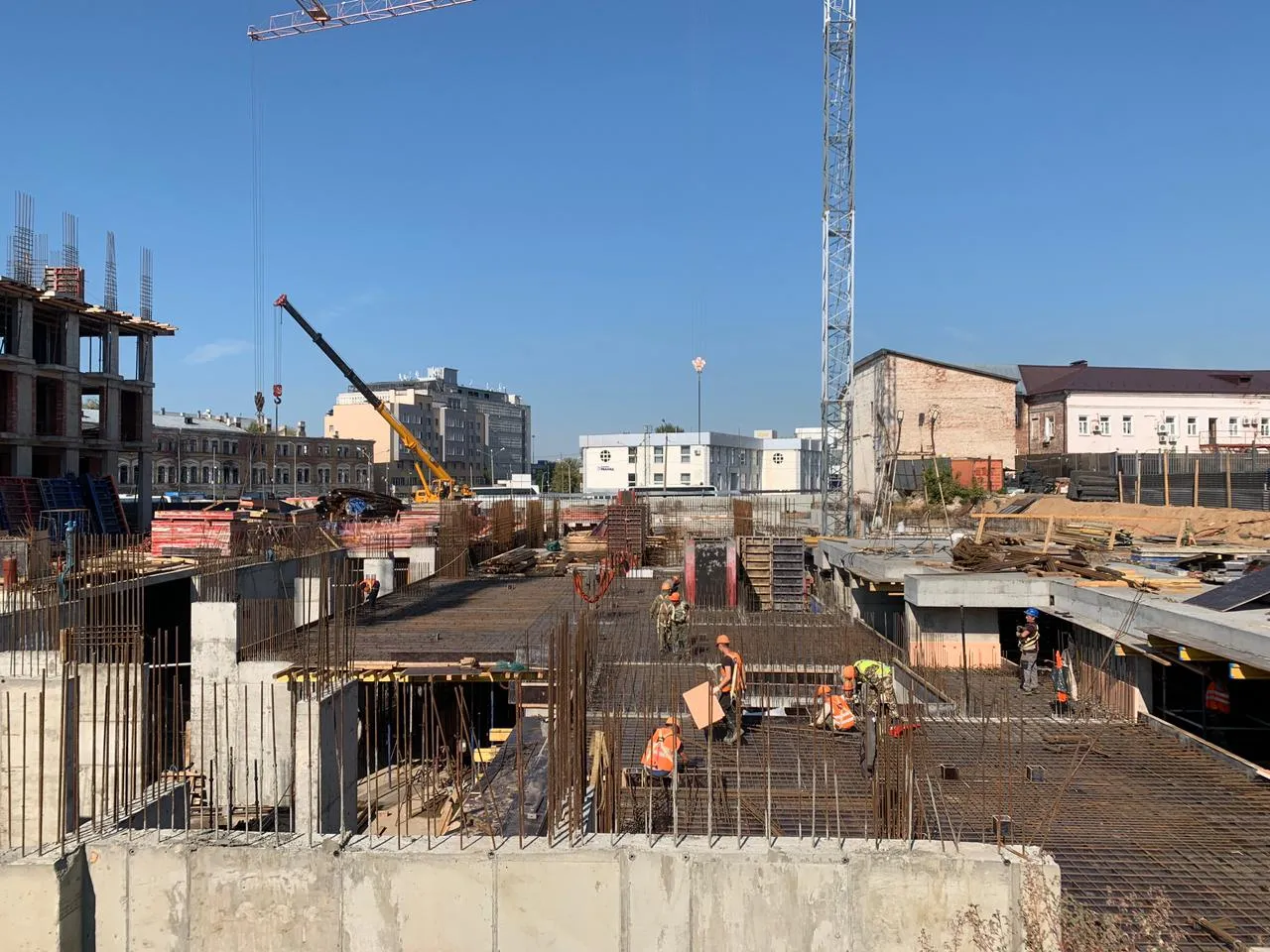 ЖК Резиденция МОН на Чернышевского ход строительства