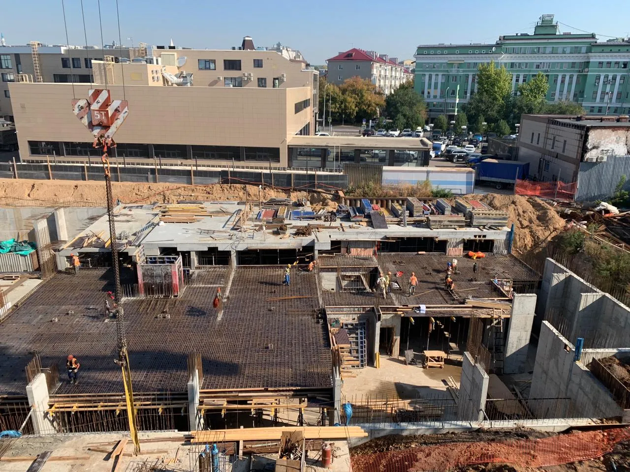ЖК Резиденция МОН на Чернышевского ход строительства