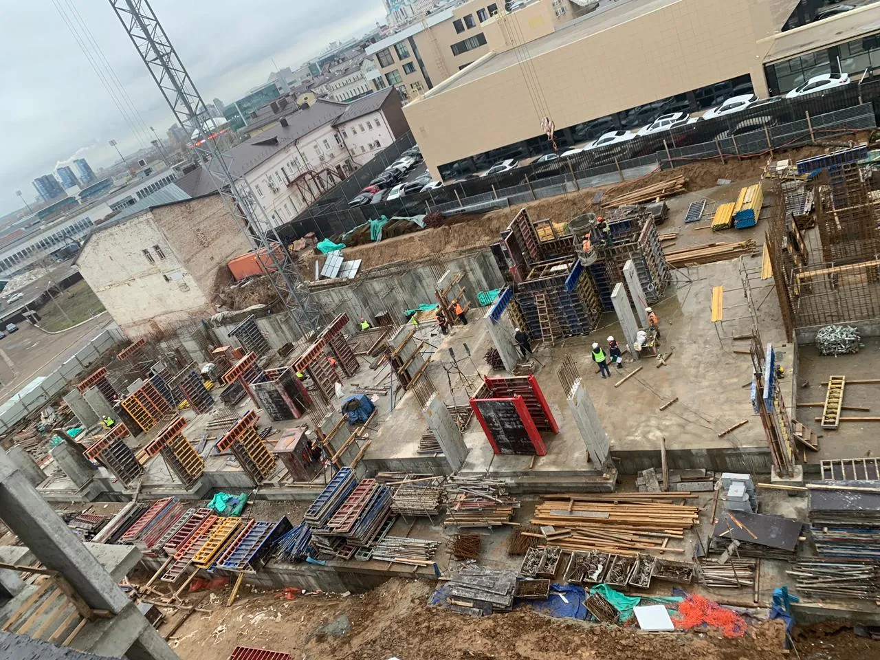 ЖК Резиденция МОН на Чернышевского ход строительства