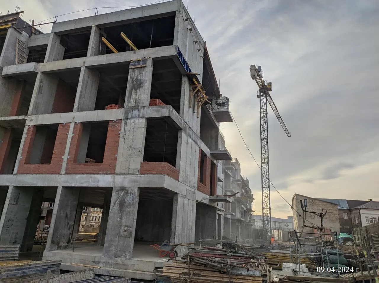 ЖК Резиденция МОН на Чернышевского ход строительства