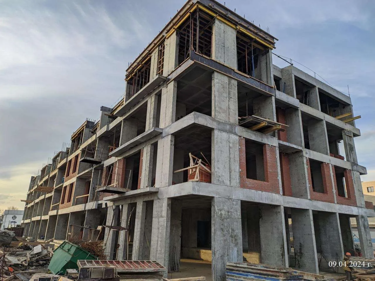 ЖК Резиденция МОН на Чернышевского ход строительства