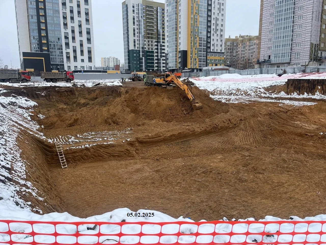 ЖК по ул. Аделя Кутуя ход строительства