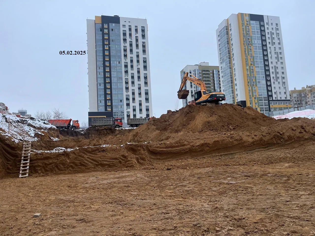 ЖК по ул. Аделя Кутуя ход строительства