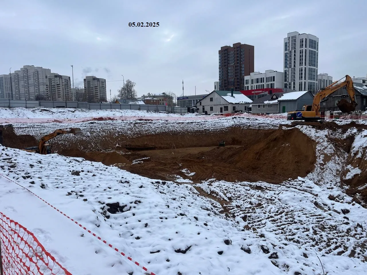 ЖК по ул. Аделя Кутуя ход строительства