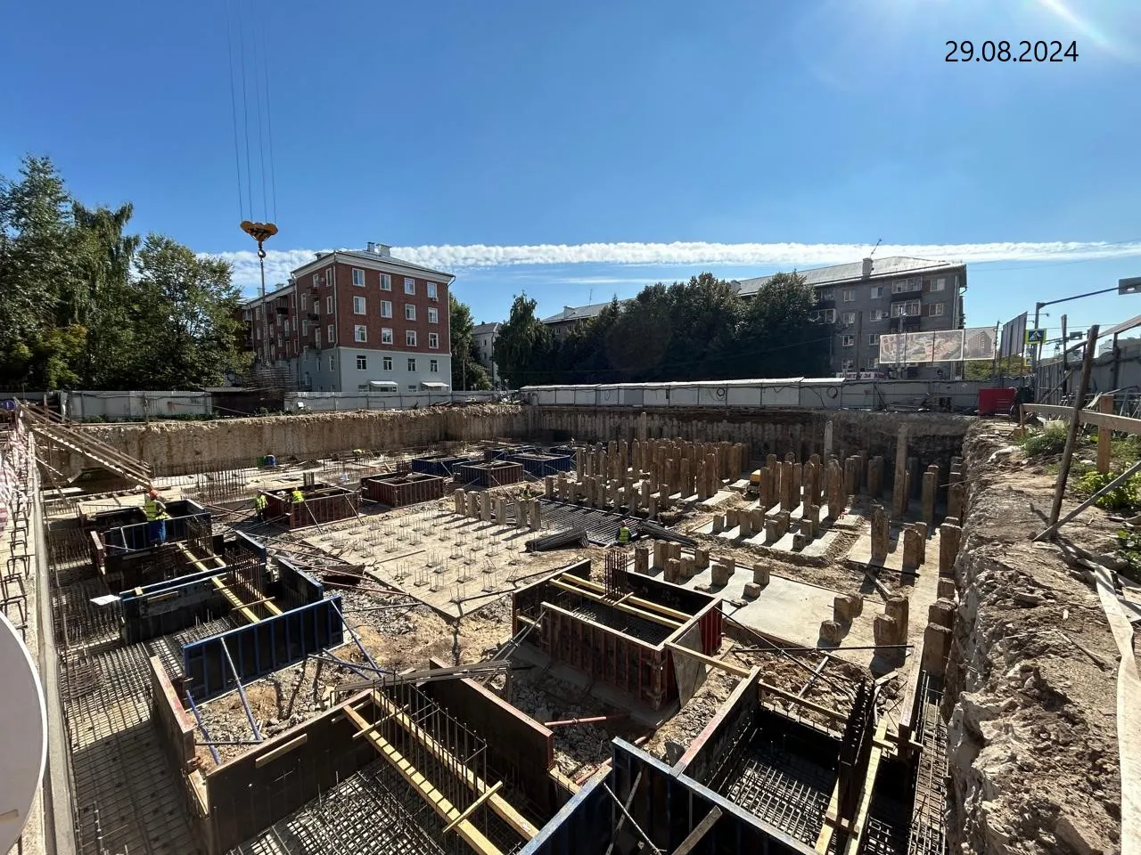 ЖК Клубный дом Шаляпина XV ход строительства