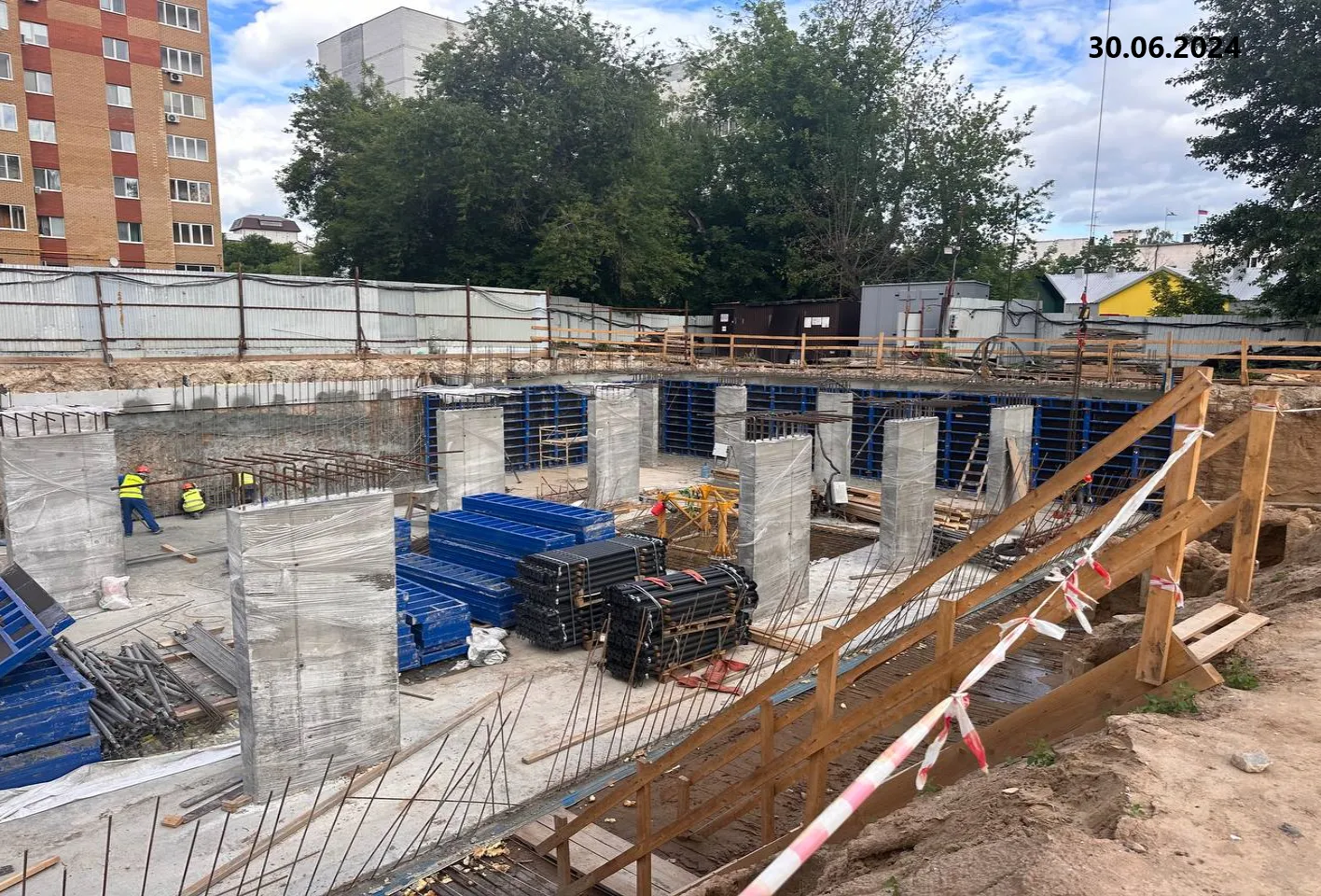 ЖК Клубный дом Шаляпина XV ход строительства