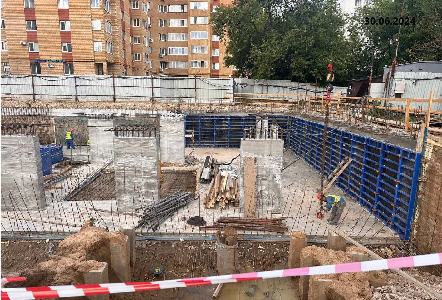 ЖК Клубный дом Шаляпина XV ход строительства