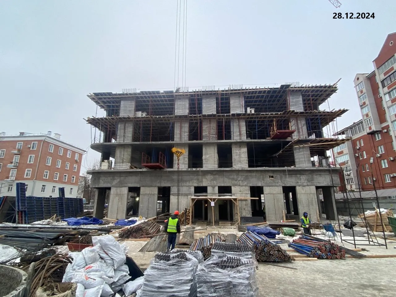 ЖК Клубный дом Шаляпина XV ход строительства