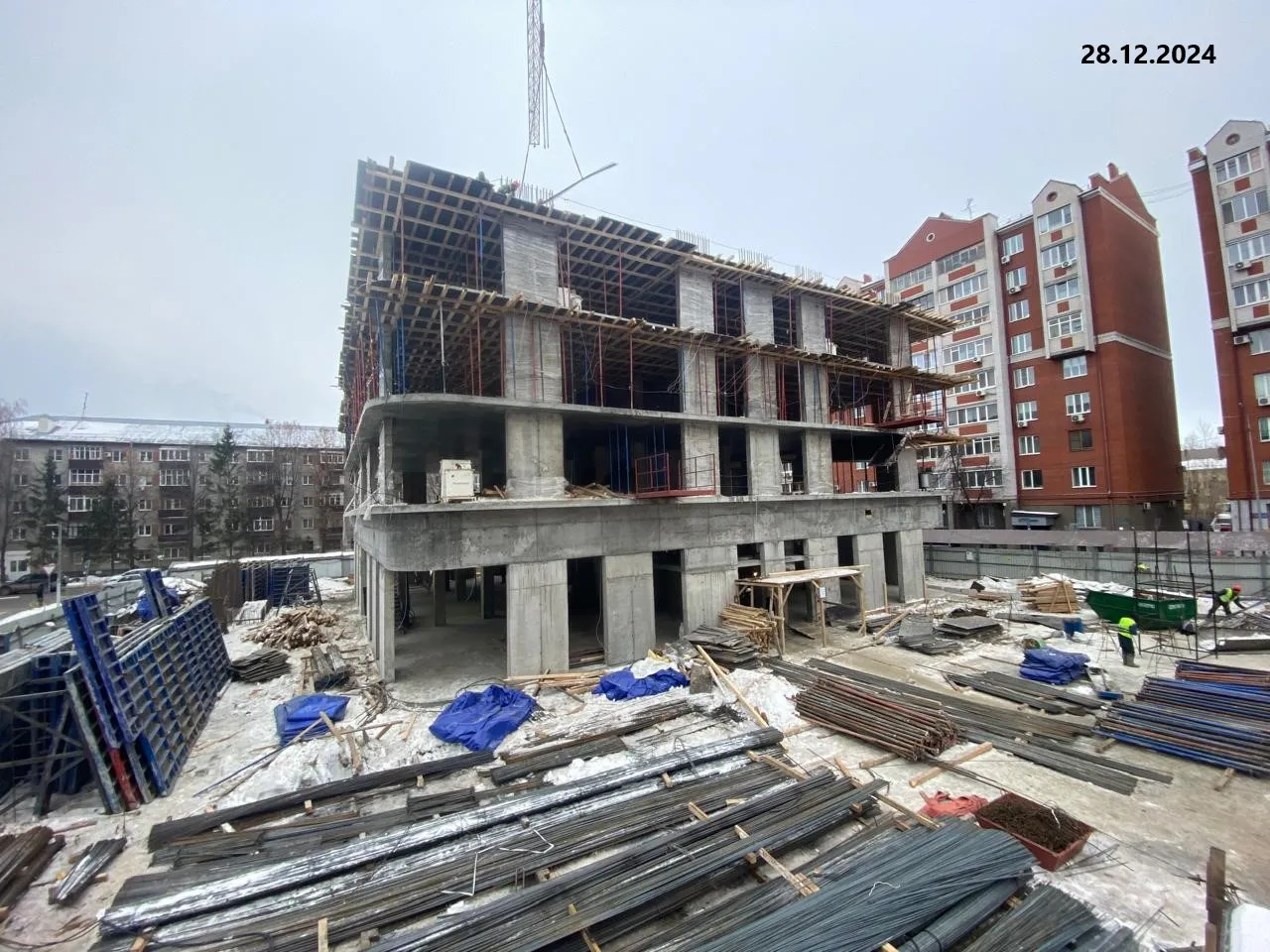 ЖК Клубный дом Шаляпина XV ход строительства