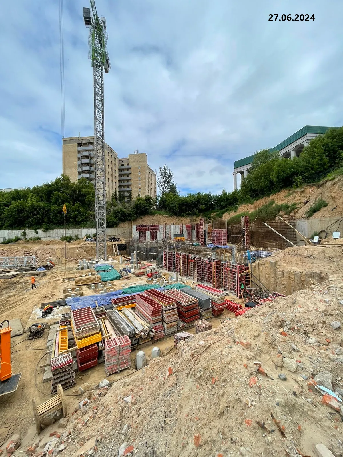 ЖК ЗАРЯ ход строительства