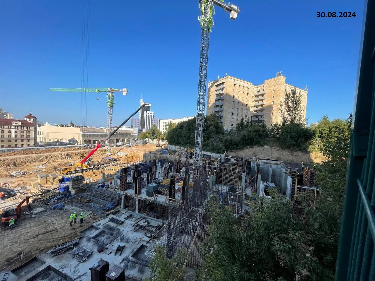 ЖК ЗАРЯ ход строительства