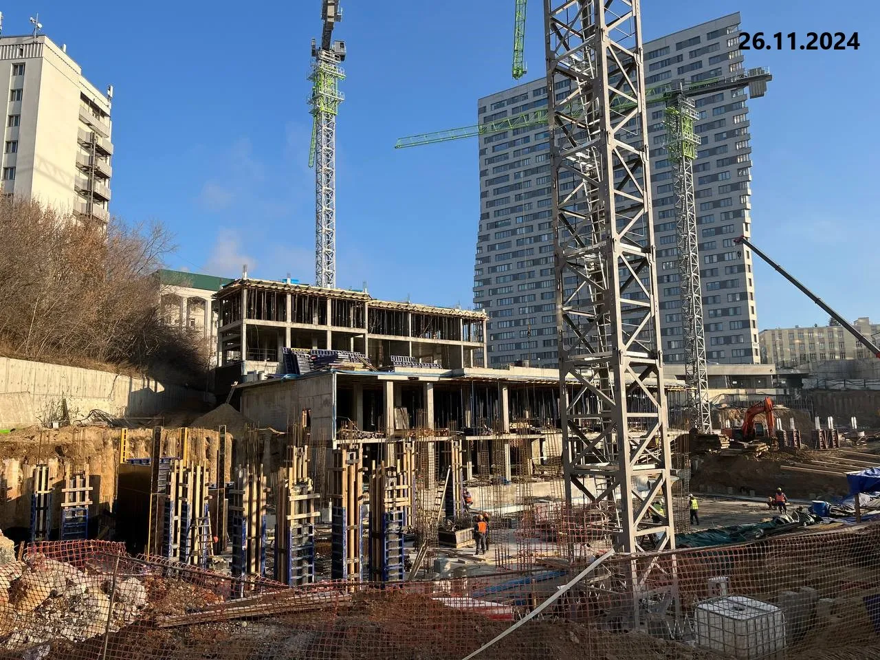 ЖК ЗАРЯ ход строительства