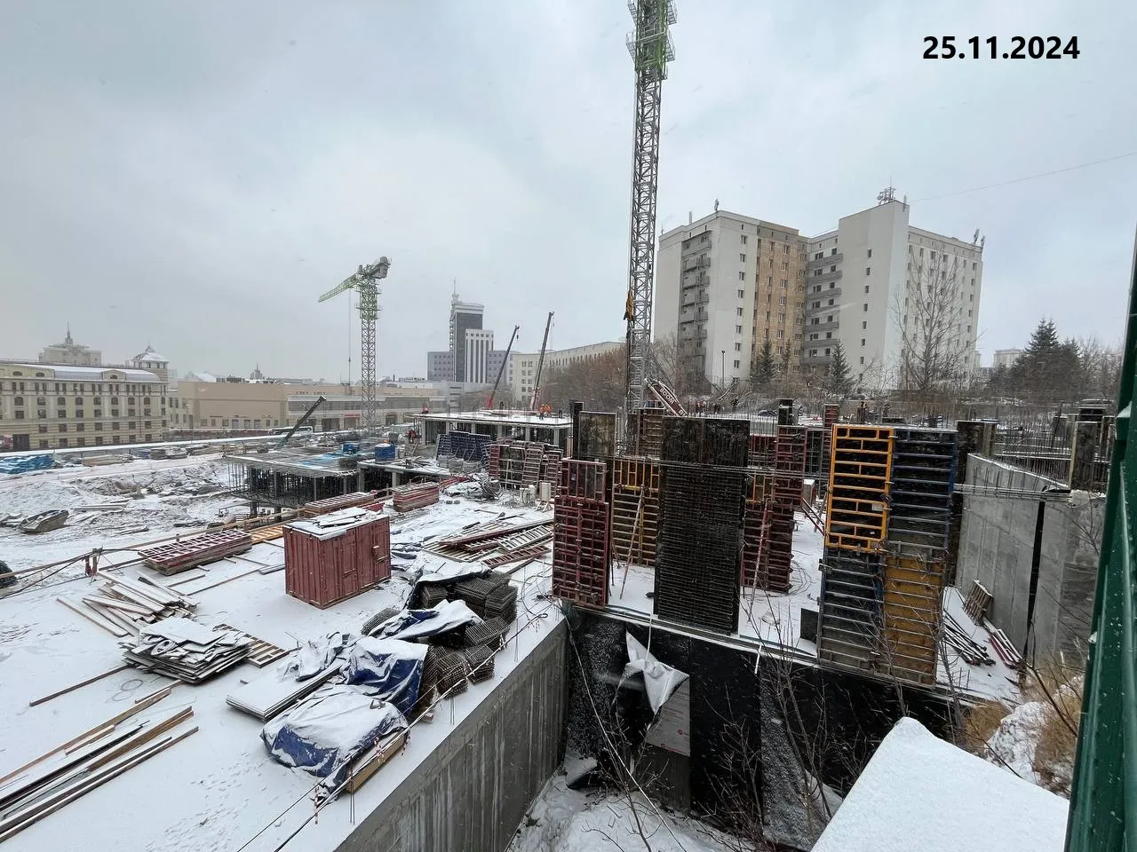 ЖК ЗАРЯ ход строительства