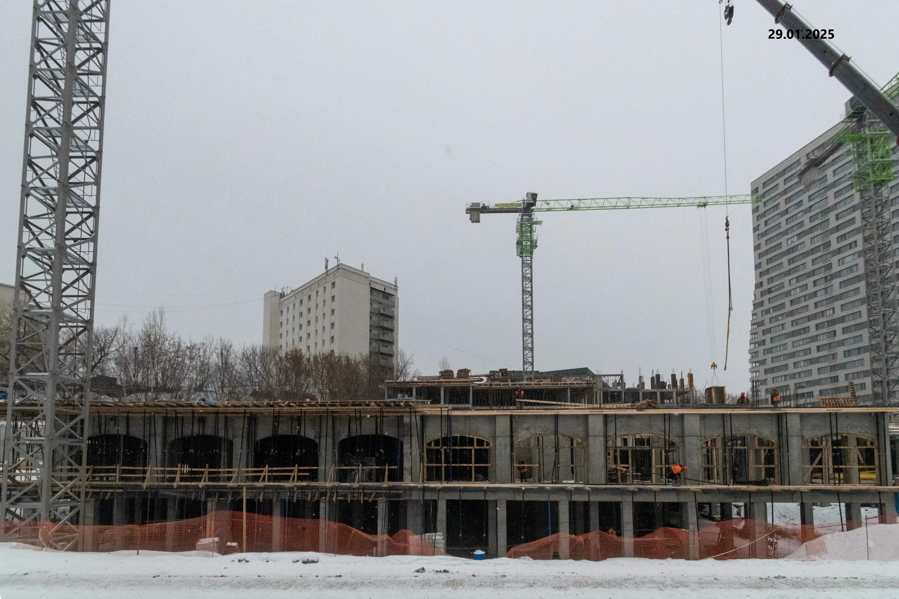 ЖК ЗАРЯ ход строительства