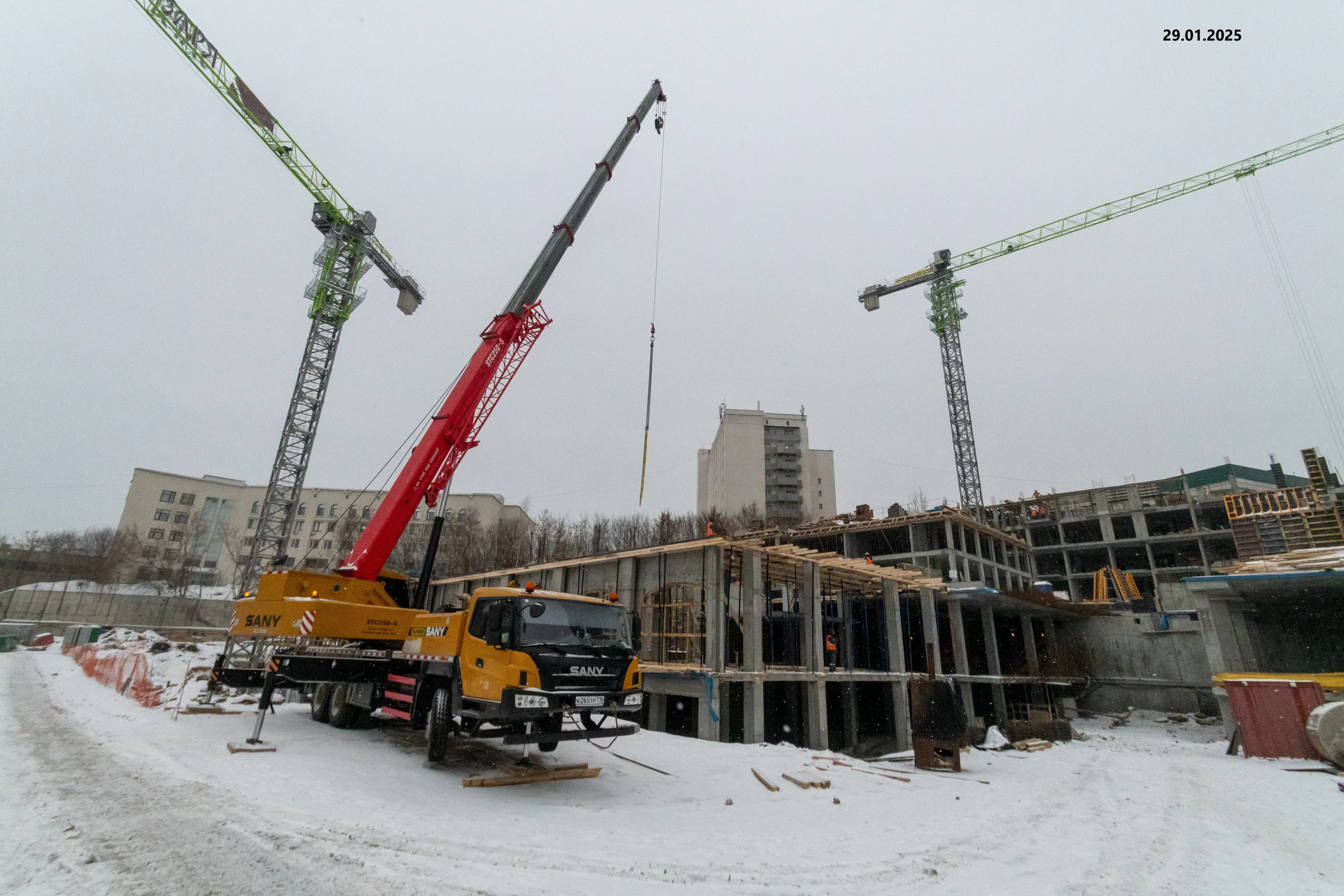 ЖК ЗАРЯ ход строительства