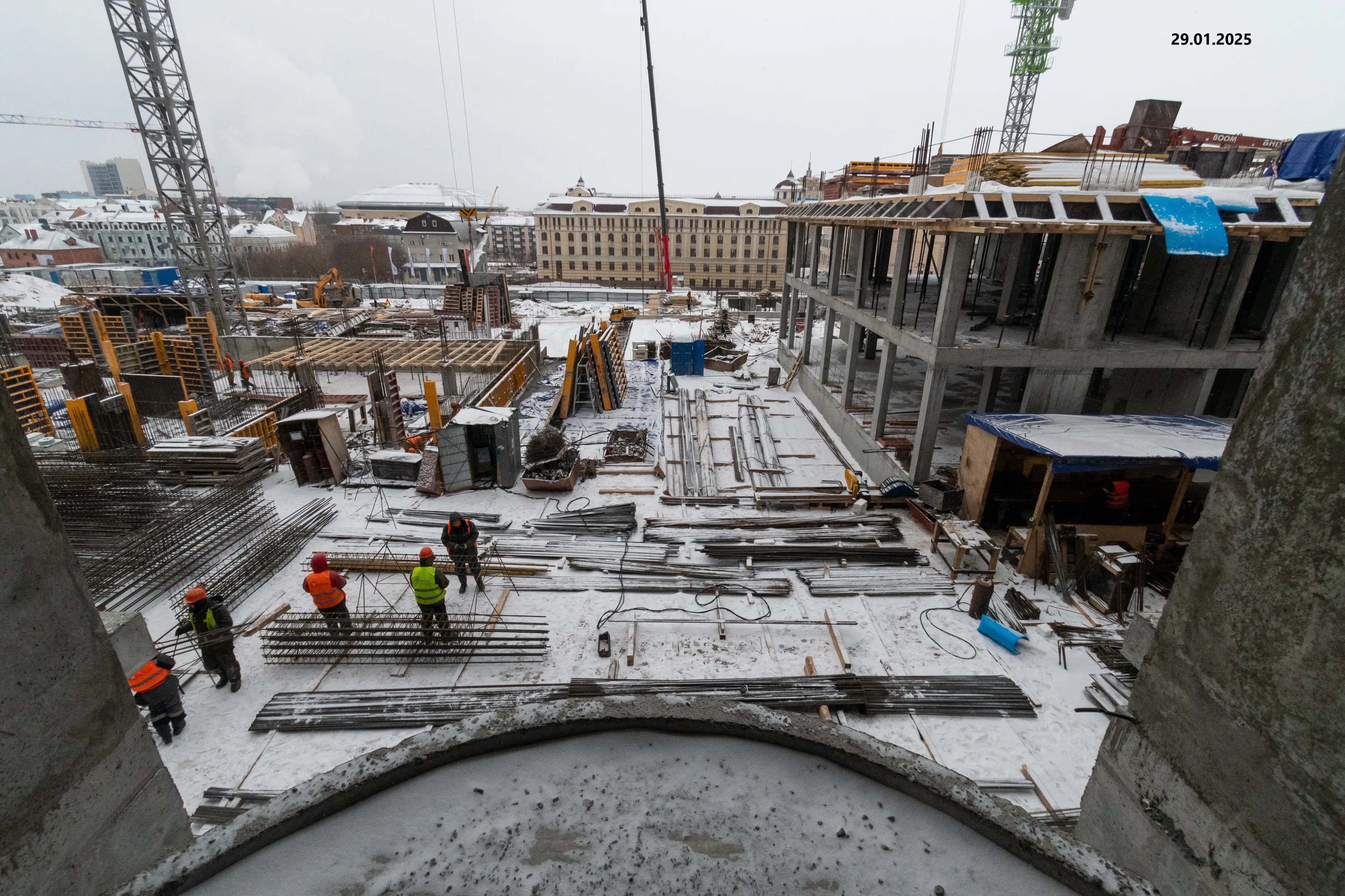 ЖК ЗАРЯ ход строительства