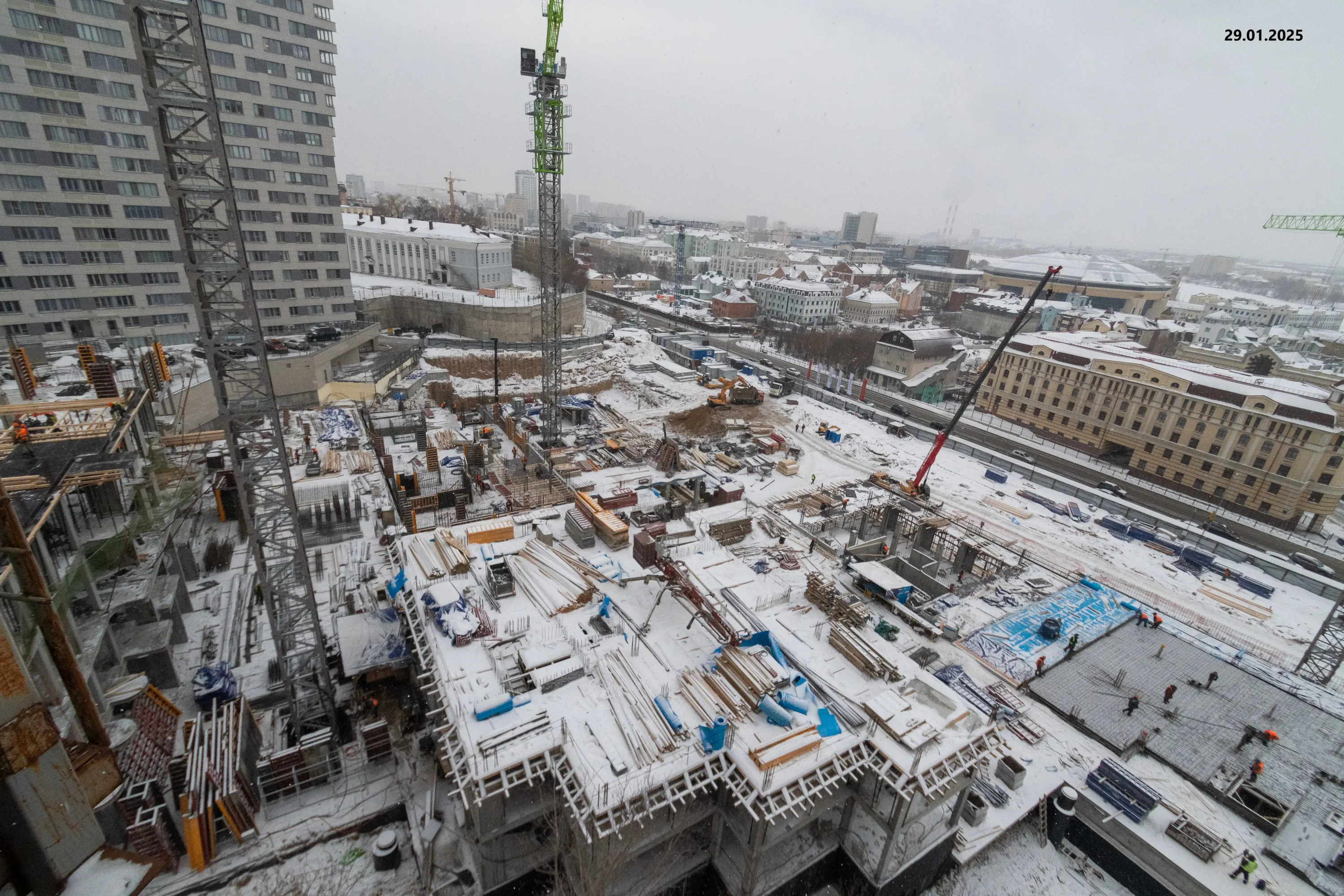 ЖК ЗАРЯ ход строительства