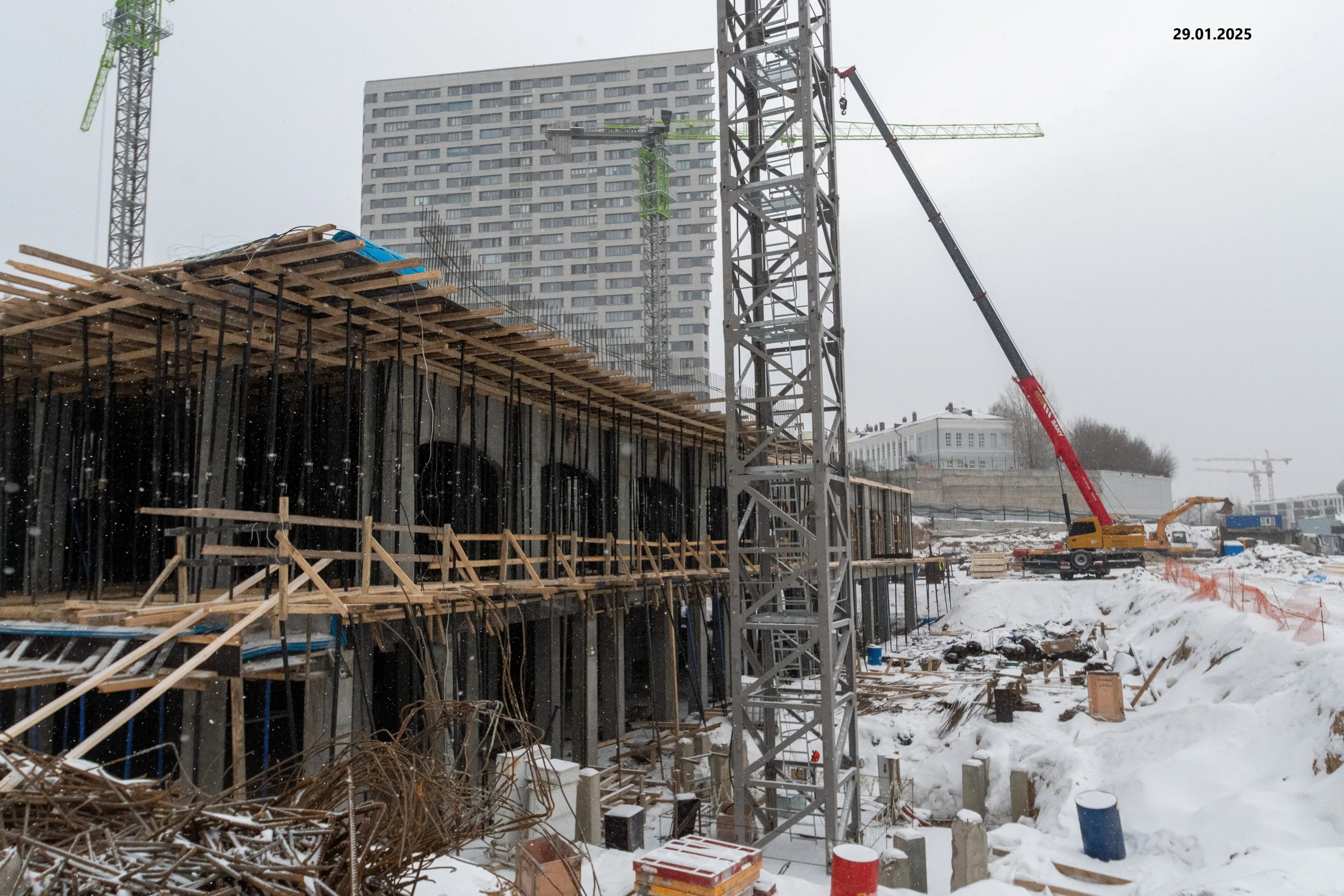 ЖК ЗАРЯ ход строительства