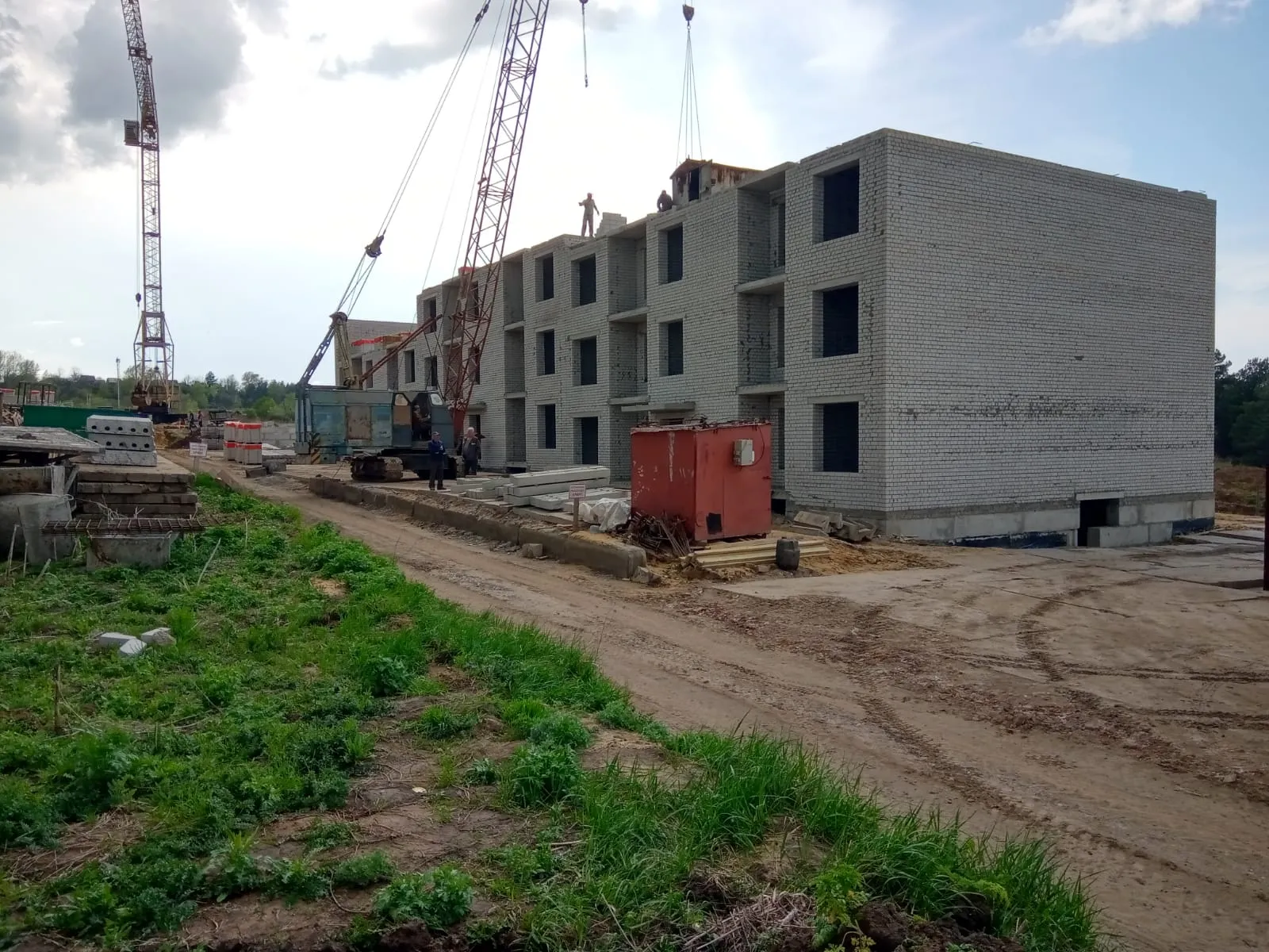 ЖК Славяноград ход строительства