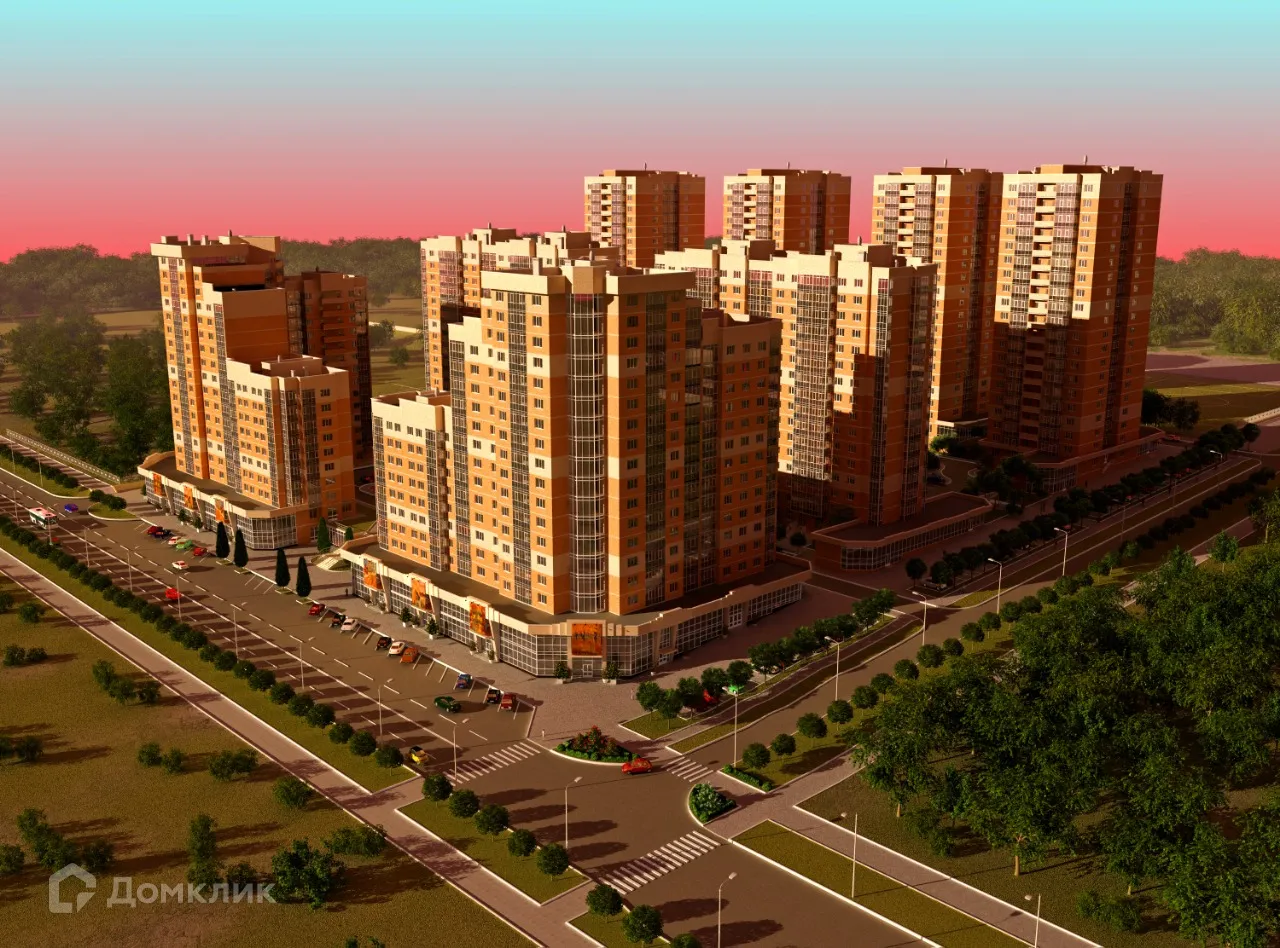 Планировка 2-комнатной квартиры 57.9 м² в ЖК ЖК на Ленина,95, г. Новороссийск — фото 4