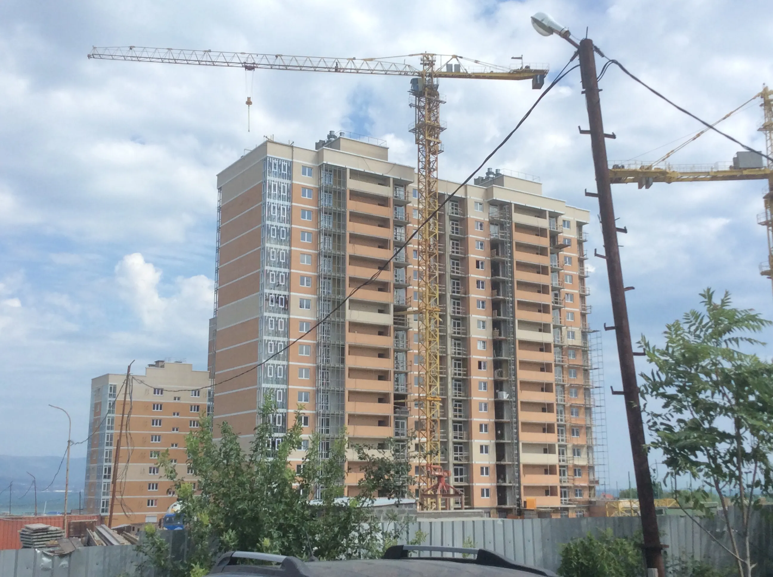 ЖК на Ленина,95 ход строительства