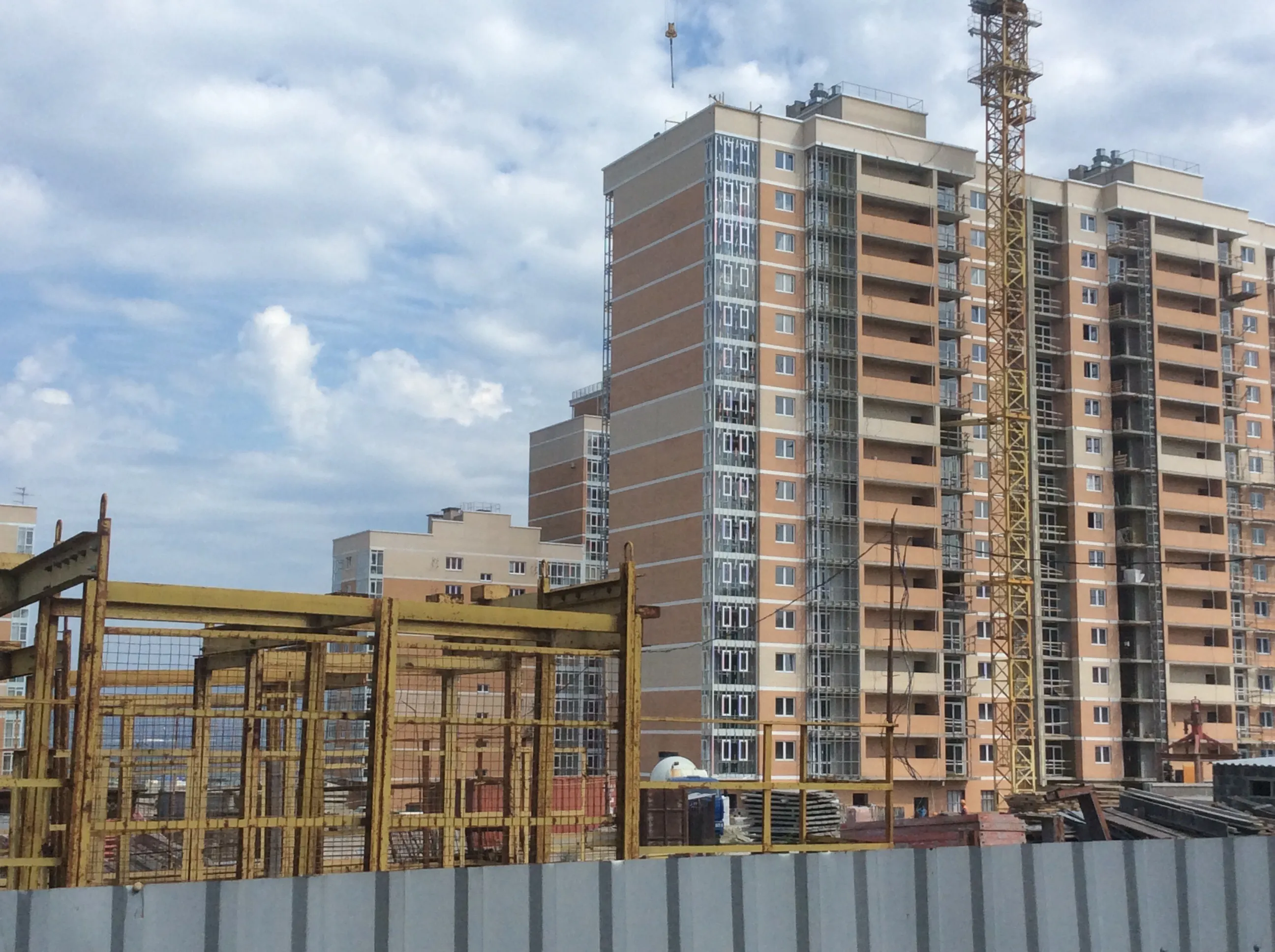 ЖК на Ленина,95 ход строительства