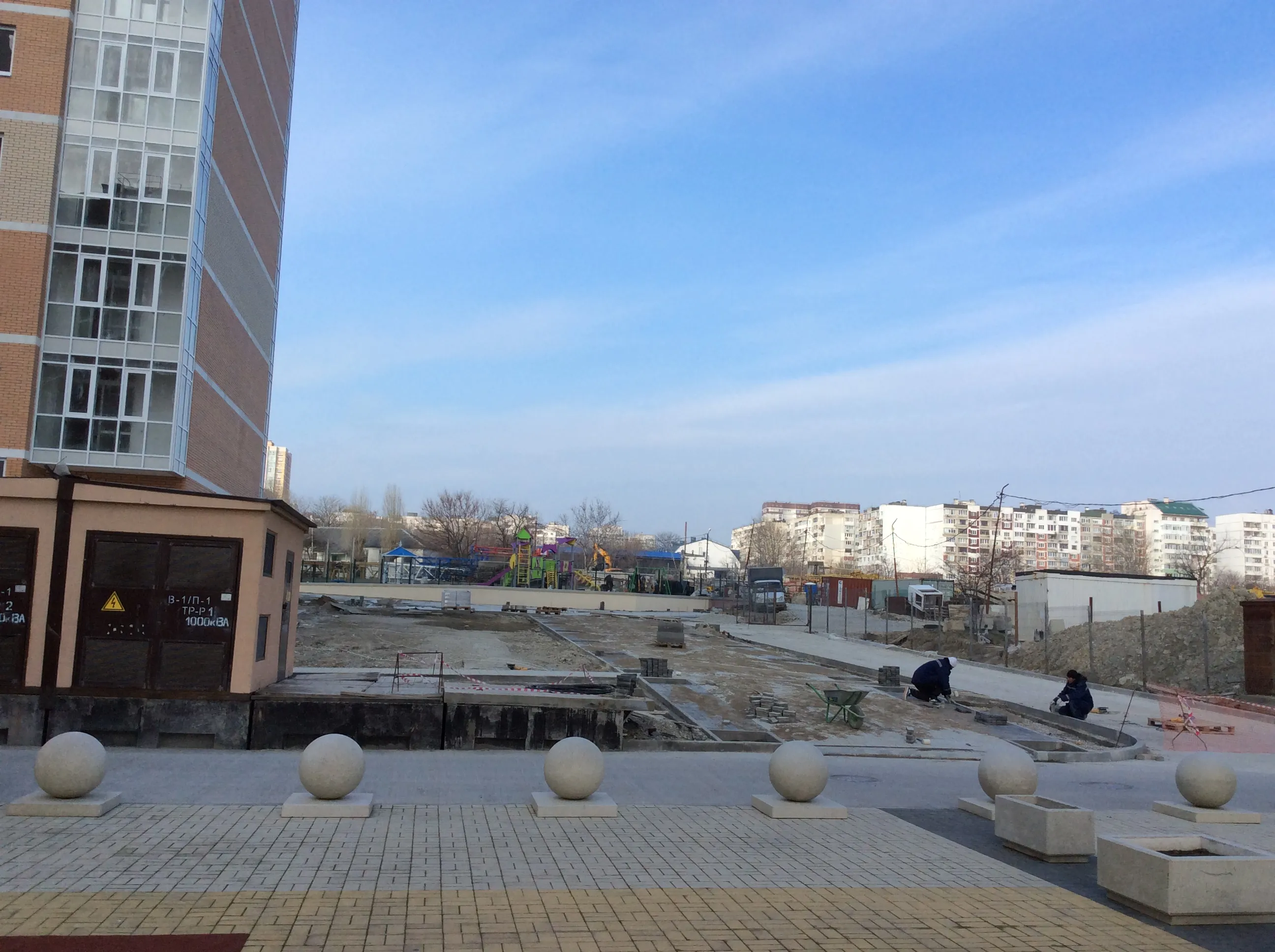 ЖК на Ленина,95 ход строительства