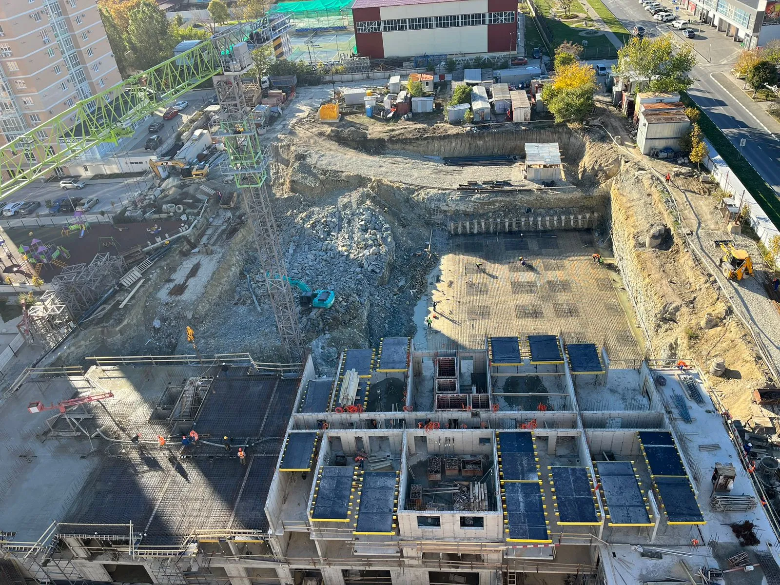 ЖК на Ленина,95 ход строительства