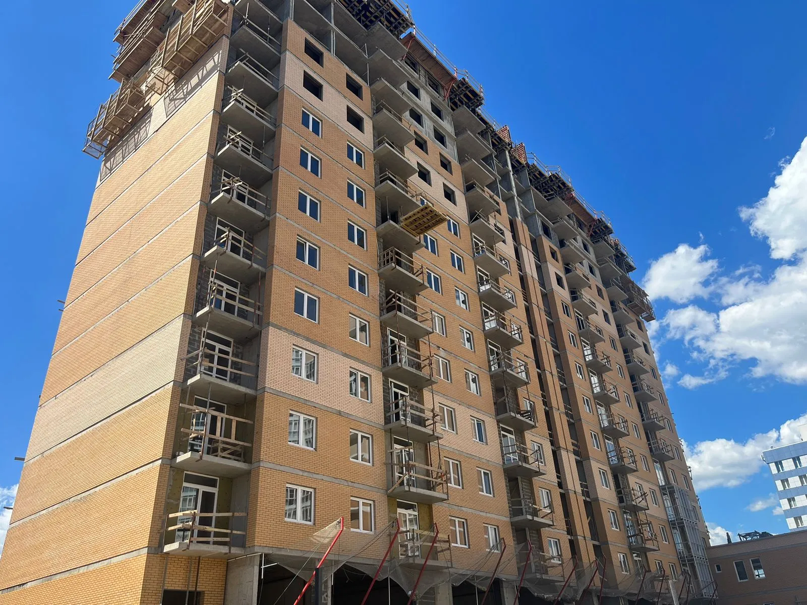 ЖК на Ленина,95 ход строительства