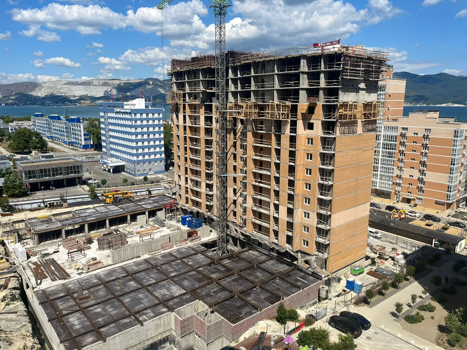 ЖК на Ленина,95 ход строительства