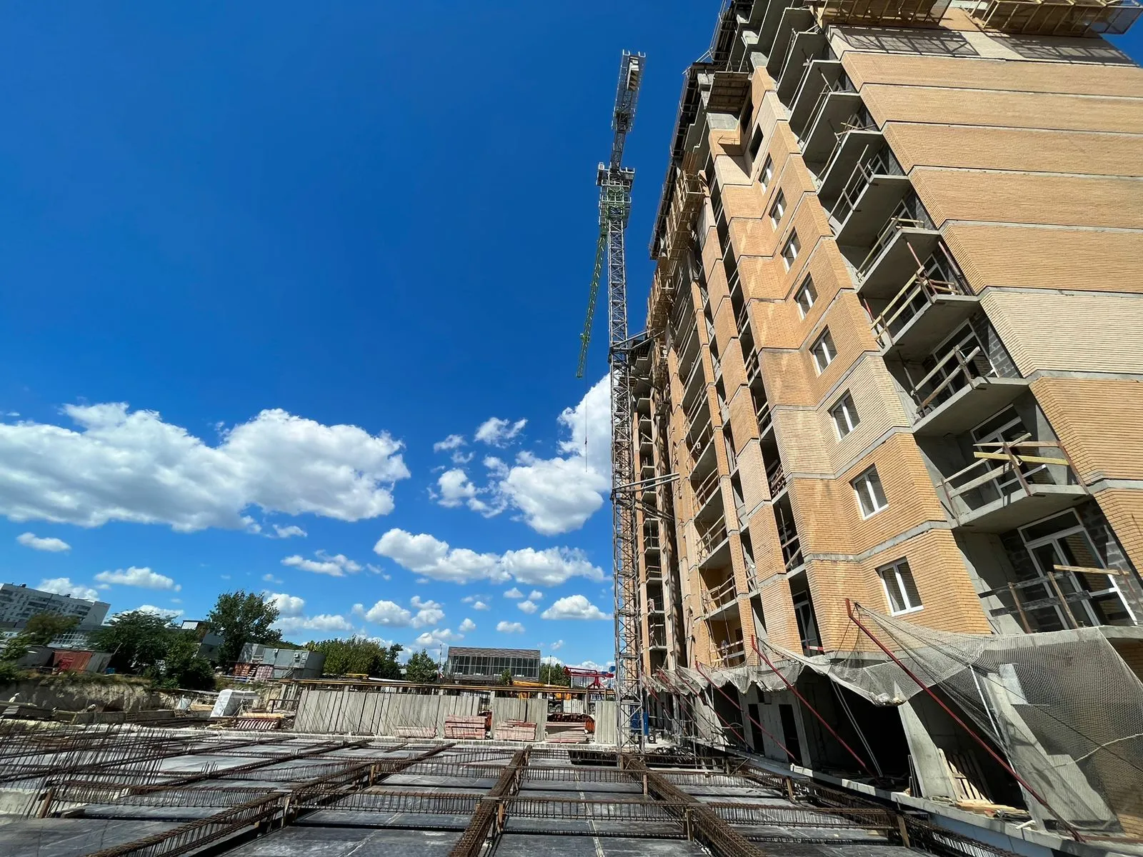 ЖК на Ленина,95 ход строительства