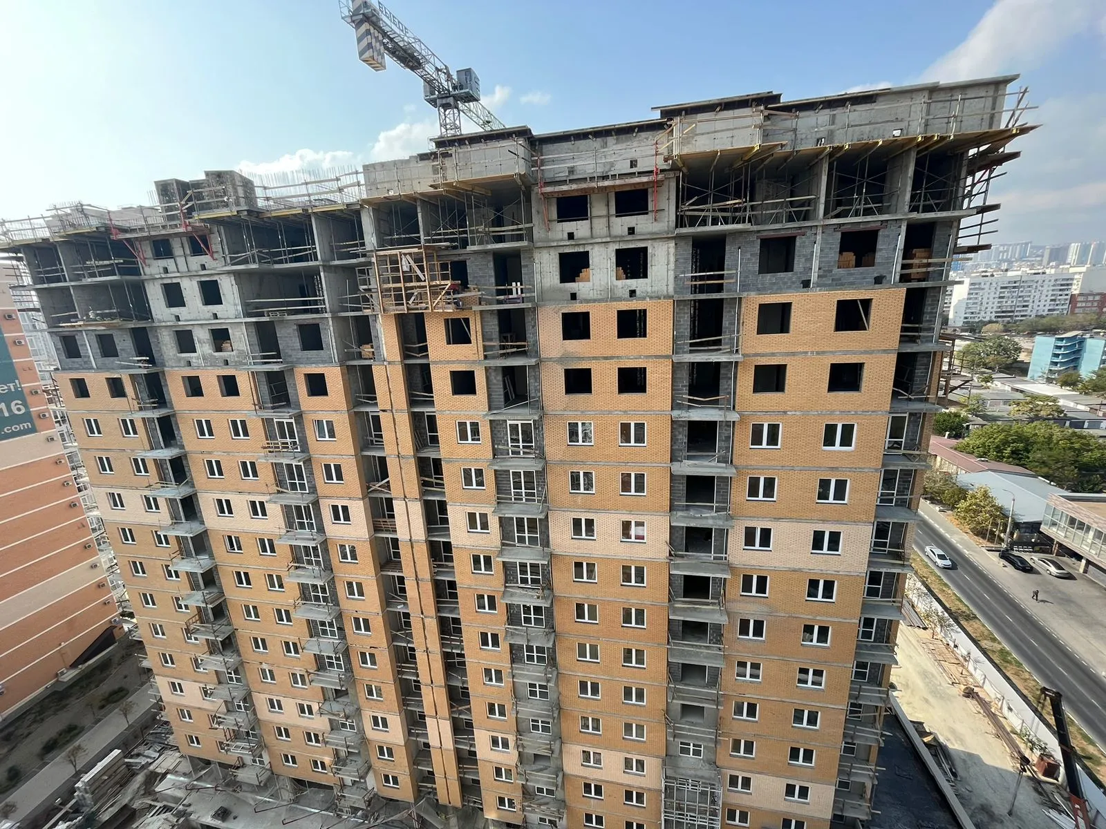 ЖК на Ленина,95 ход строительства